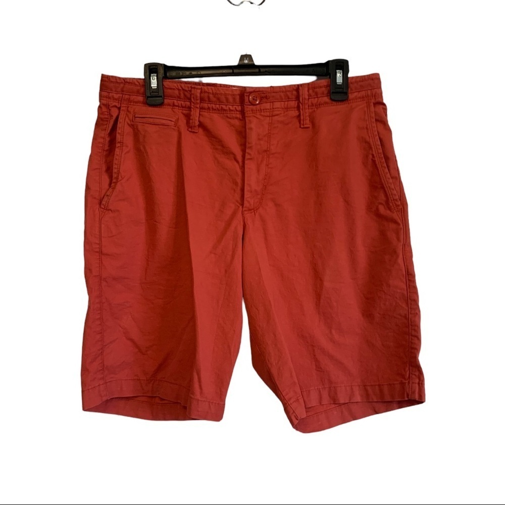 Mens gap‎ red orange cargo shorts